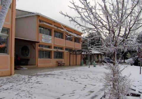 Κλειστά τα σχολεία στην Έδεσσα λόγω χιονόπτωσης