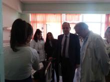 Ο Δήμαρχος Πέλλας επισκέφθηκε το Γενικό Νοσοκομείο Γιαννιτσών