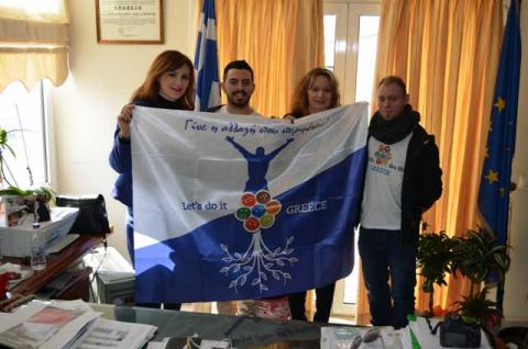 Συνάντηση της Δημάρχου Σκύδρας με Εθελοντές της Πανελλήνιας Περιβαλλοντικής Δράσης
