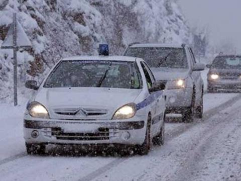 Χιόνια στην Κεντρική Μακεδονία