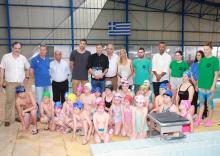 Βράβευση Ελλήνων Πρωταθλητών Κολύμβησης Κολυμβητήριο Έδεσσας