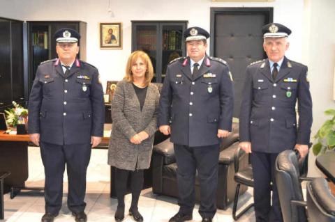 Ο Γ.Επιθεωρητής Αστυνομίας Β. Ελλάδος στην Έδεσσα