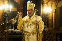 Ο Θεοφιλέστατος Επίσκοπος Αρούσης στα Γιαννιτσά